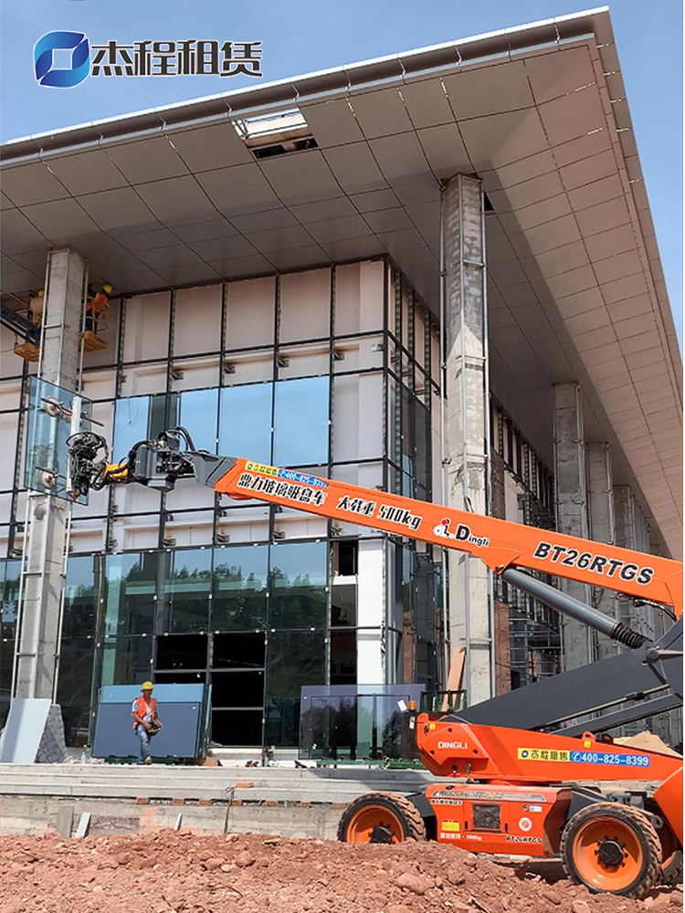 玻璃幕墙安装施工应用