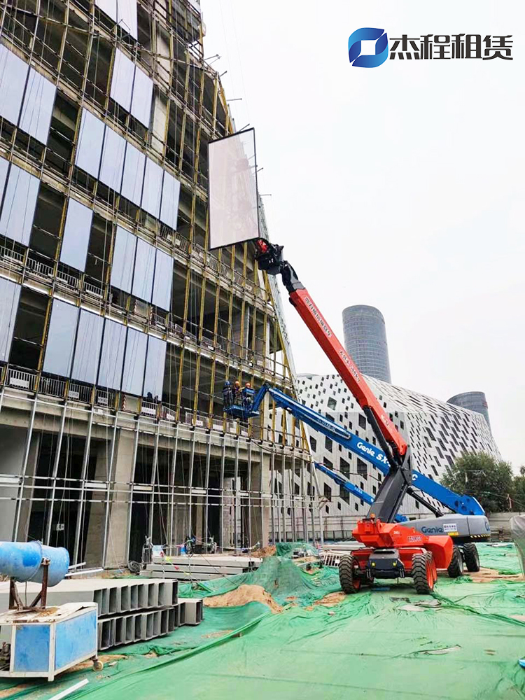 玻璃幕墙安装施工应用