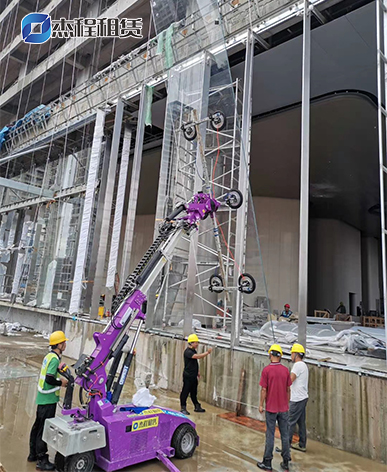 小型玻璃吸盘机出租应用于低层建筑玻璃安装